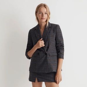 Madewell The Rosedale Blazer in Plaid